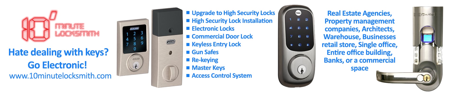 Replacing Electronic Locks Service
