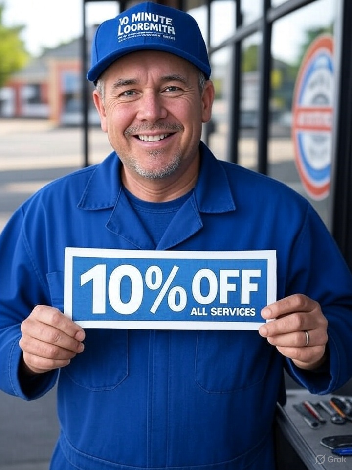 10% OFF locksmith offer fort-worth